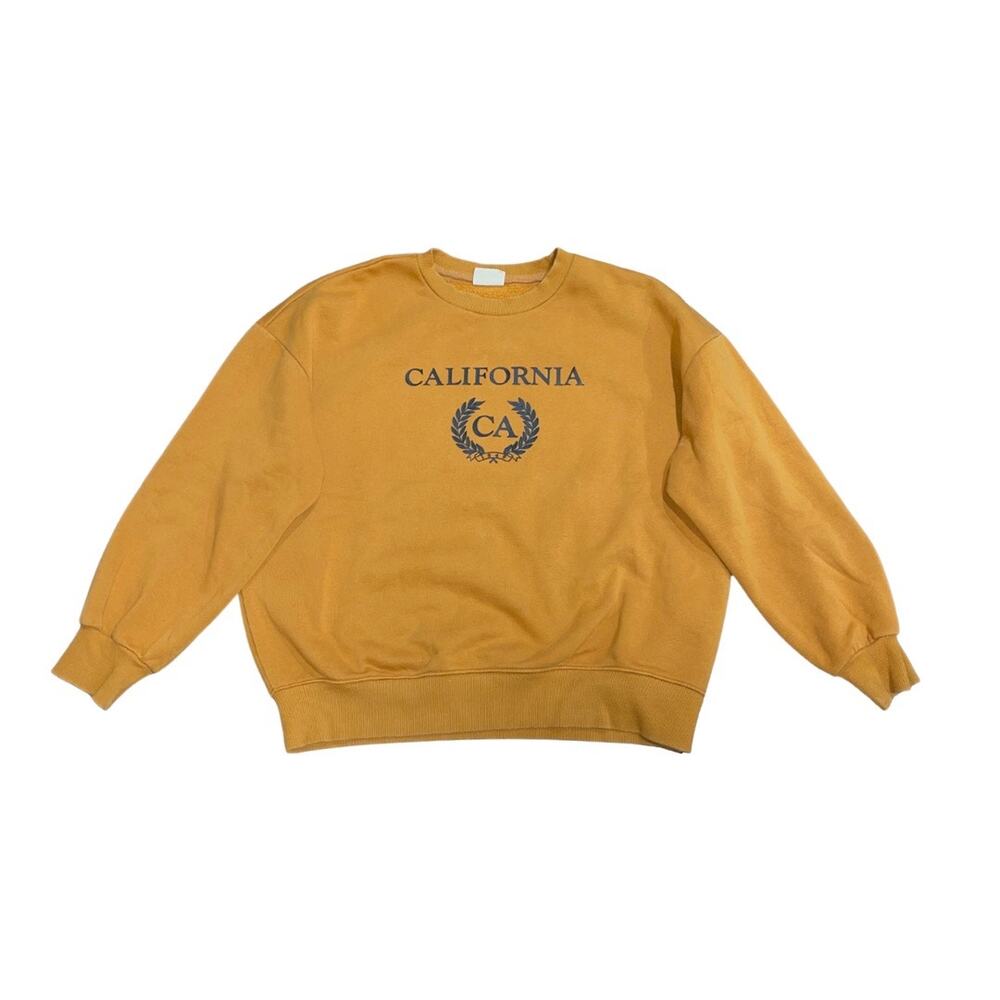 WHO.A.U California Crewneck Sweatshirt Size Medium Streetwear Y2K Unisex